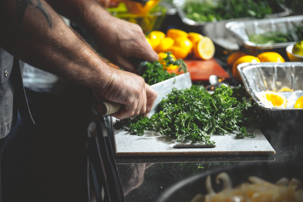 Nutritious meal preparation for men